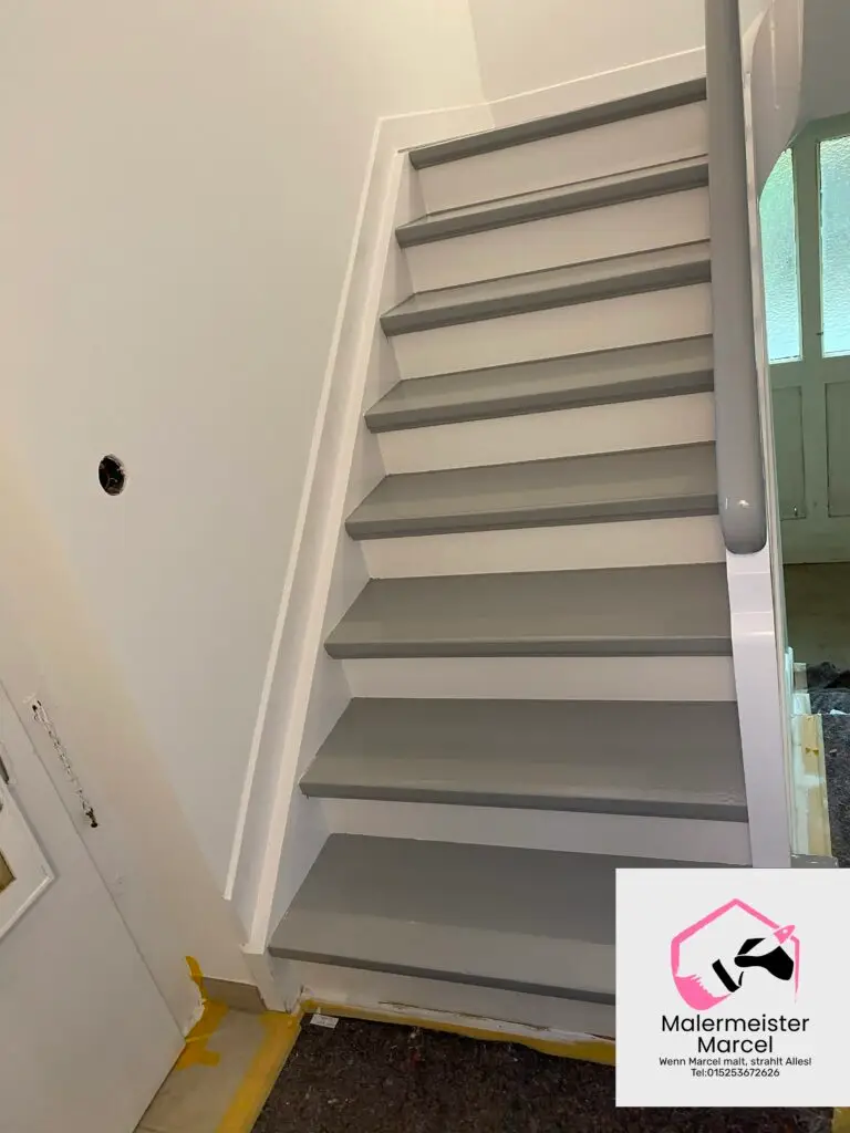 Treppe nachher
