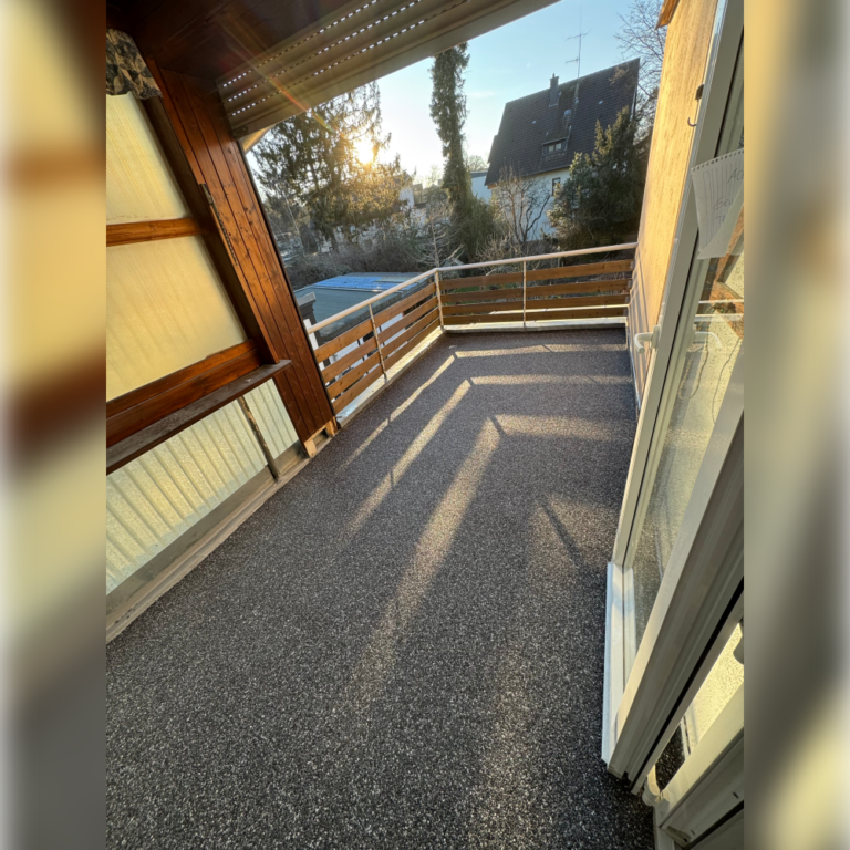 Balkon nachher