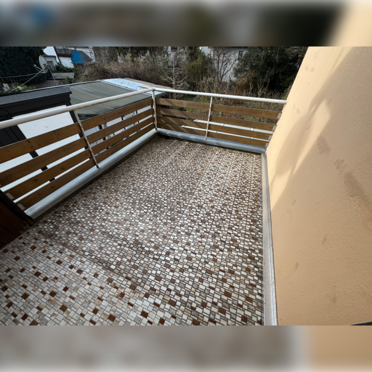 Balkon vorher