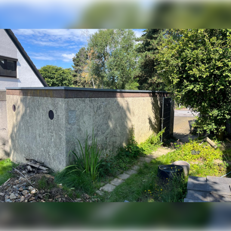 Garage vorher
